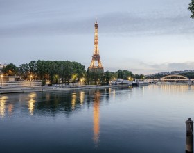 View of the Eiffel Tower
